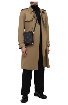 Мужская сумка berluti x globe trotter BERLUTI черного цвета по цене 356500 руб., арт. M212758 | Фото 2 Мужская сумка berluti x globe trotter BERLUTI черного цвета, арт. M212758 | Фото 2 (Ремень/цепочка: На ремешке; Материал: Текстиль; Размер: mini)