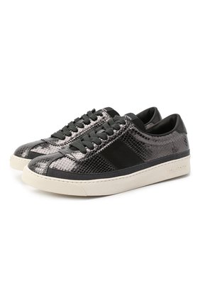 Женские кожаные кеды TOM FORD темно-серого цвета по цене 63500 руб., арт. W2817N-LG0019 | Фото 1 Женские кожаные кеды TOM FORD темно-серого цвета, арт. W2817N-LG0019 | Фото 1