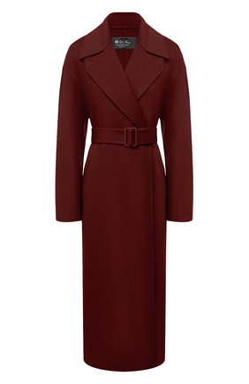 Женское кашемировое пальто LORO PIANA бордового цвета по цене 884000 руб., арт. FAL3652 | Фото 1 Женское кашемировое пальто LORO PIANA бордового цвета, арт. FAL3652 | Фото 1