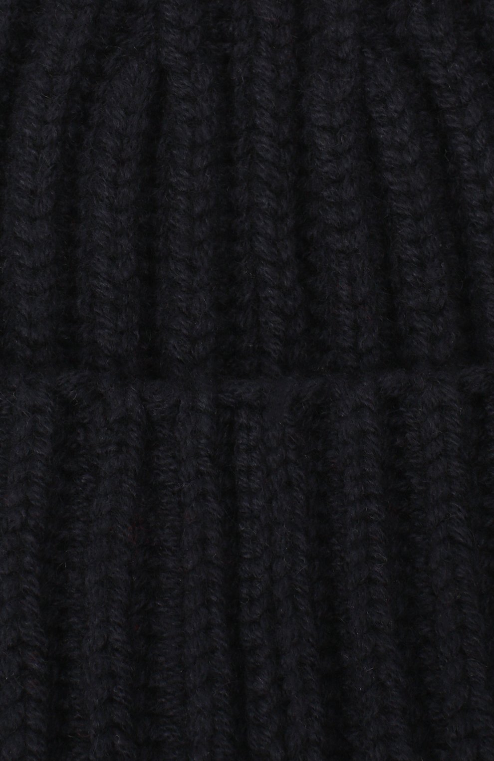 Женская кашемировая шапка LORO PIANA темно-синего цвета, арт. FAL4842 | Фото 3 (Материал: Текстиль, Кашемир, Шерсть; Региональные ограничения белый список (Axapta Mercury): RU)