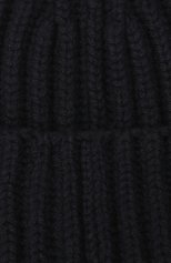 Женская кашемировая шапка LORO PIANA темно-синего цвета, арт. FAL4842 | Фото 3 (Материал: Текстиль, Кашемир, Шерсть; Региональные ограничения белый список (Axapta Mercury): RU)