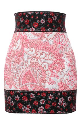 Женская юбка DOLCE & GABBANA розового цвета по цене 75250 руб., арт. J4015Z/HJMFW | Фото 1 Женская юбка DOLCE & GABBANA розового цвета, арт. J4015Z/HJMFW | Фото 1