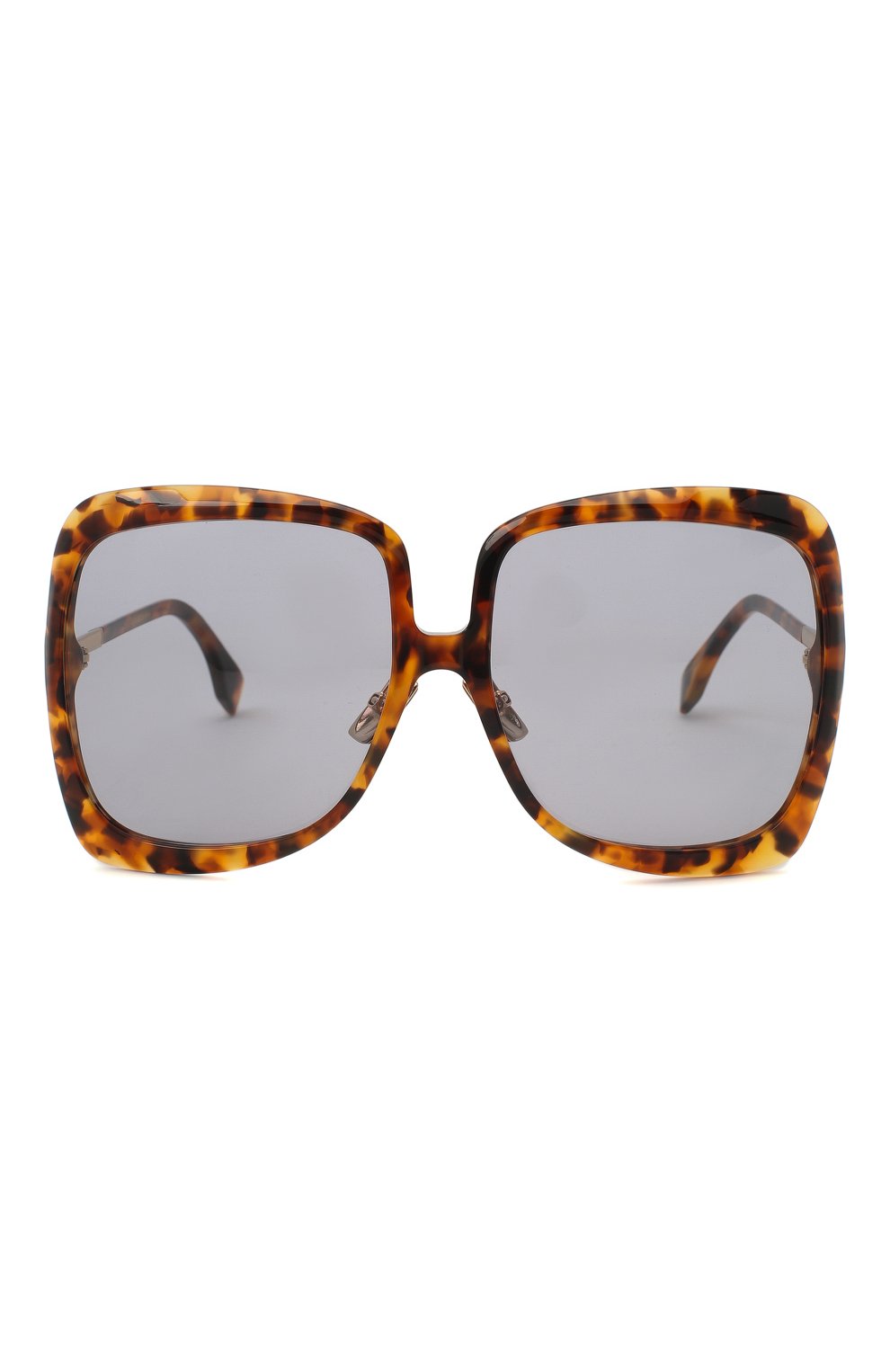 Женские солнцезащитные очки FENDI коричневого цвета по цене 25700 руб., арт. 0429 9N4 | Фото 3 Женские солнцезащитные очки FENDI коричневого цвета, арт. 0429 9N4 | Фото 3 (Тип очков: С/з; Очки форма: Квадратные)