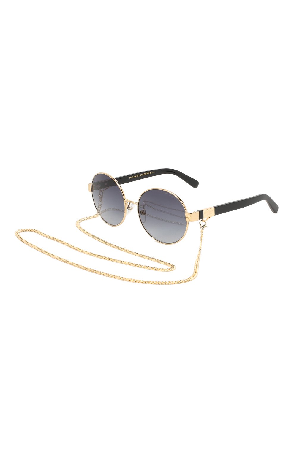 Женские черные солнцезащитные очки MARC JACOBS (THE) — купить в