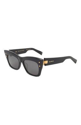 Женские солнцезащитные очки BALMAIN темно-синего цвета по цене 53050 руб., арт. BPS-101C | Фото 1 Женские солнцезащитные очки BALMAIN темно-синего цвета, арт. BPS-101C | Фото 1