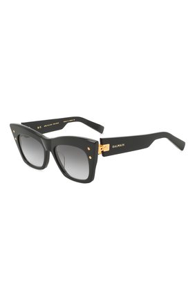 Женские солнцезащитные очки BALMAIN черного цвета по цене 53050 руб., арт. BPS-101A | Фото 1 Женские солнцезащитные очки BALMAIN черного цвета, арт. BPS-101A | Фото 1