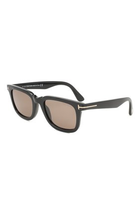 Мужские солнцезащитные очки TOM FORD коричневого цвета по цене 24350 руб., арт. TF817 01E 53 | Фото 1 Мужские солнцезащитные очки TOM FORD коричневого цвета, арт. TF817 01E 53 | Фото 1