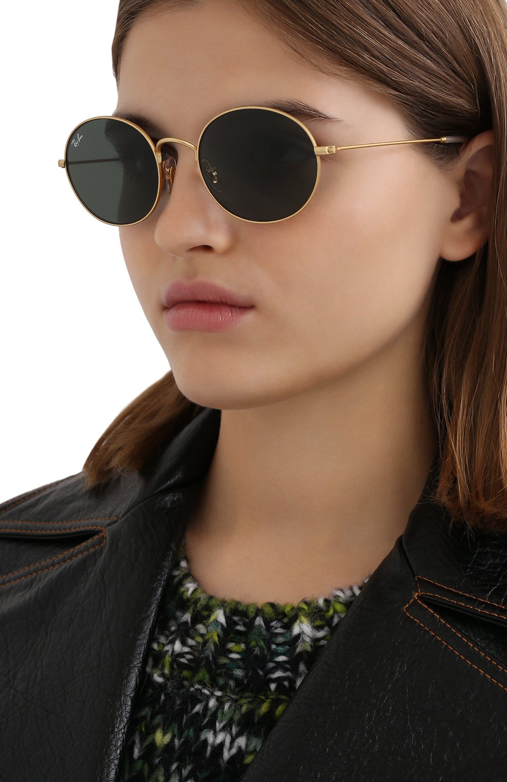 Женские солнцезащитные очки RAY-BAN золотого цвета по цене 10900 руб., арт. 3594-901371 | Фото 2 Женские солнцезащитные очки RAY-BAN золотого цвета, арт. 3594-901371 | Фото 2