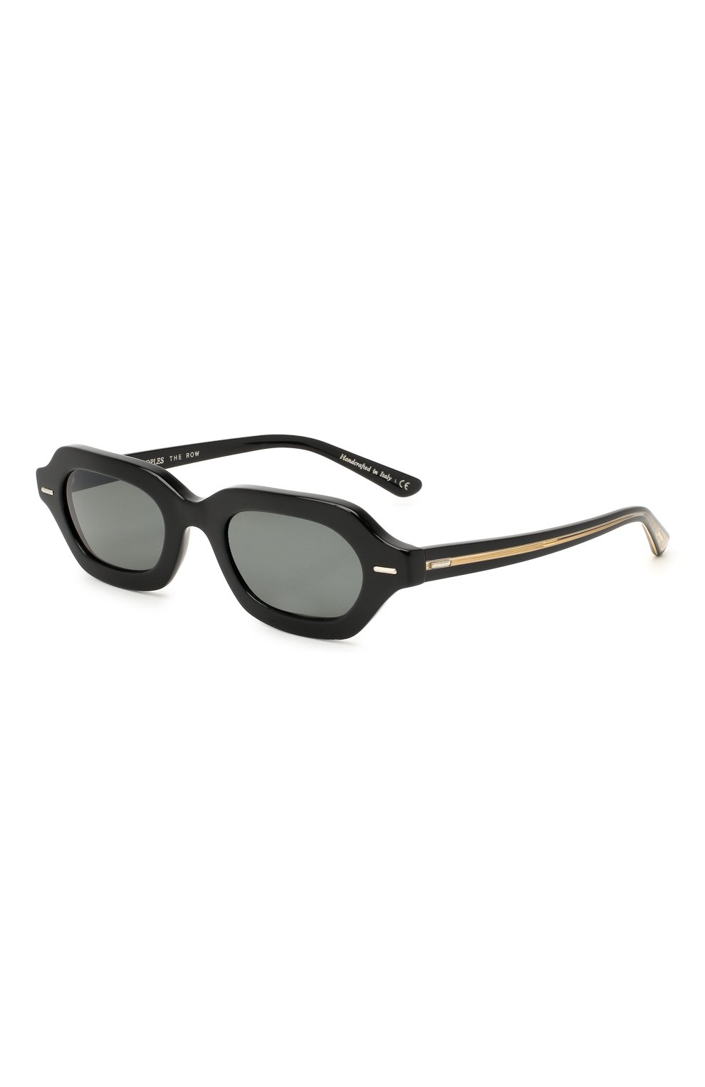 Женские солнцезащитные очки THE ROW X OLIVER PEOPLES черного цвета, арт. 5386SU-1005R5 | Фото 1 (Региональные ограничения белый список (Axapta Mercury): RU; Тип очков: С/з; Очки форма: Узкие)