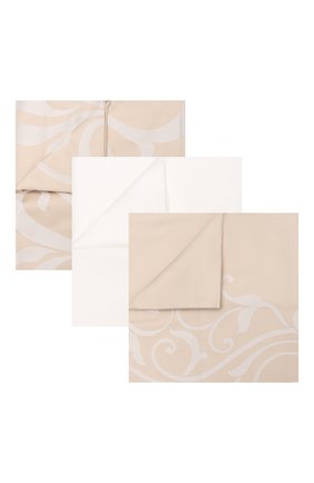 Комплект постельного белья FRETTE бежевого цвета по цене 162500 руб., арт. FR6594 E3478 260A | Фото 1 Комплект постельного белья FRETTE бежевого цвета, арт. FR6594 E3478 260A | Фото 1