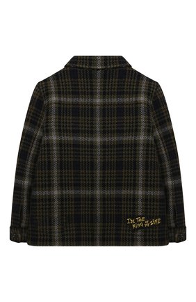 Детское шерстяная куртка DOLCE & GABBANA разноцветного цвета по цене 45150 руб., арт. L41C97/G7XLY/2-6 | Фото 2 Детское шерстяная куртка DOLCE & GABBANA разноцветного цвета, арт. L41C97/G7XLY/2-6 | Фото 2
