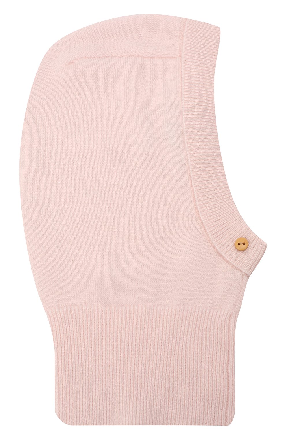 Детского кашемировая шапка-балаклава LES LUTINS PARIS светло-розового цвета, арт. 20H029/CALIXTE | Фото 1 (Материал: Текстиль, Кашемир, Шерсть)