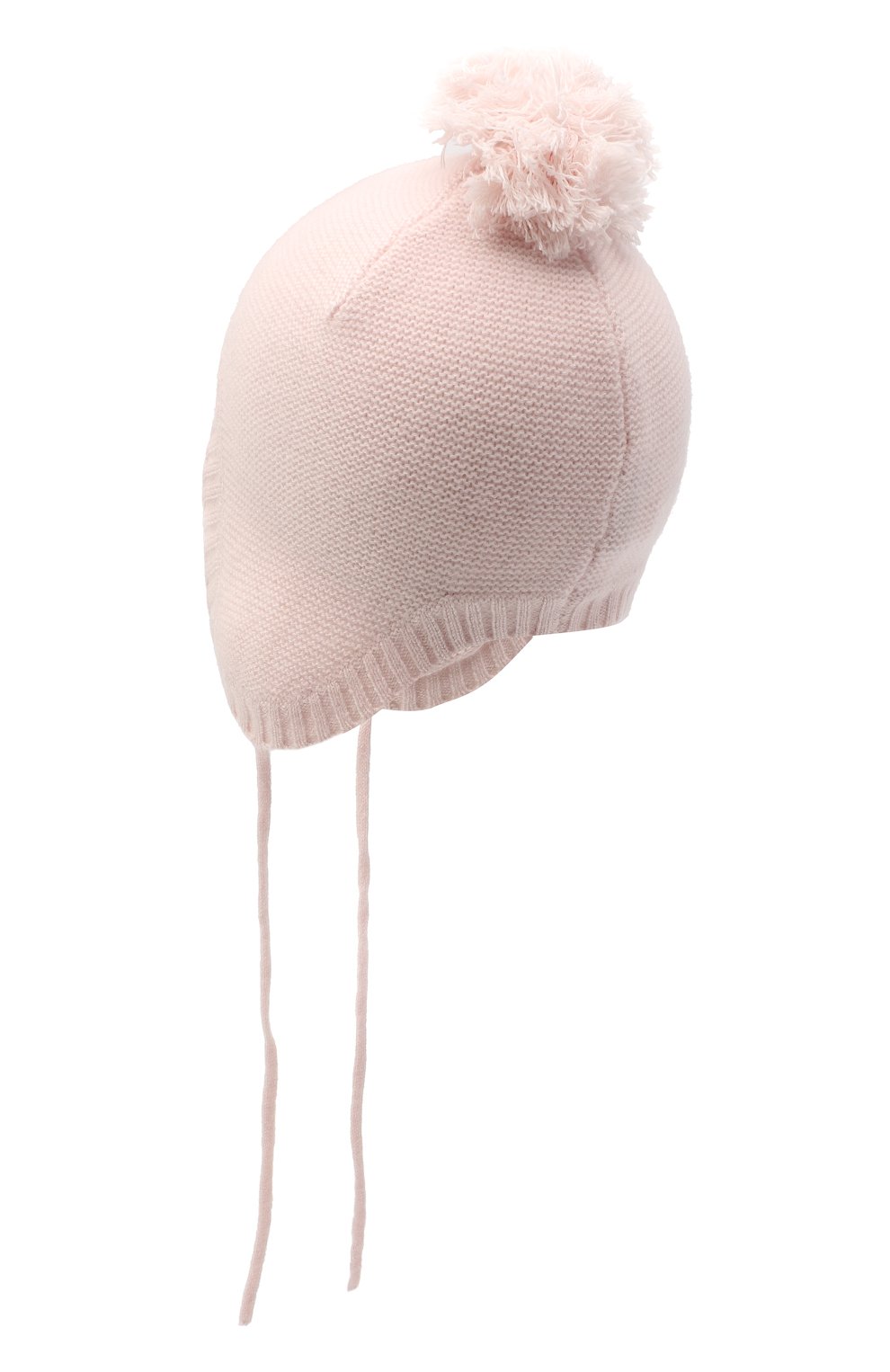 Детского кашемировая шапка LES LUTINS PARIS светло-розового цвета, арт. 20H026/BAPTISTE | Фото 2 (Материал: Текстиль, Кашемир, Шерсть)