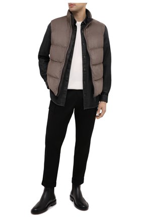 Мужская джинсовая рубашка Z ZEGNA черного цвета по цене 21700 руб., арт. 805403/ZCRN5 | Фото 2 Мужская джинсовая рубашка Z ZEGNA черного цвета, арт. 805403/ZCRN5 | Фото 2