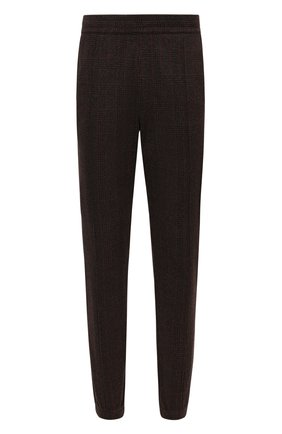 Мужской джоггеры из хлопка и вискозы DRIES VAN NOTEN коричневого цвета по цене 39000 руб., арт. 202-21117-1160 | Фото 1 Мужской джоггеры из хлопка и вискозы DRIES VAN NOTEN коричневого цвета, арт. 202-21117-1160 | Фото 1
