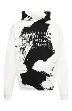 Мужской хлопковое худи MAISON MARGIELA белого цвета по цене 63250 руб., арт. S50GU0151/S25451 | Фото 1 Мужской хлопковое худи MAISON MARGIELA белого цвета, арт. S50GU0151/S25451 | Фото 1