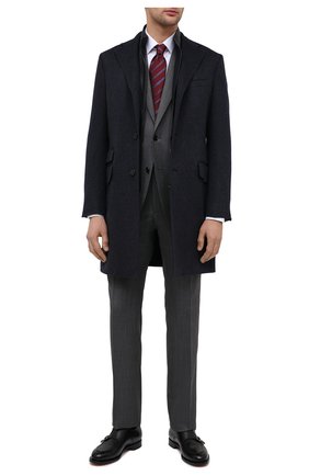 Мужской шерстяное пальто CORNELIANI темно-синего цвета по цене 217000 руб., арт. 861591-0812103/00 | Фото 2 Мужской шерстяное пальто CORNELIANI темно-синего цвета, арт. 861591-0812103/00 | Фото 2