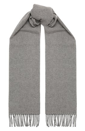 Мужской кашемировый шарф CORNELIANI серого цвета по цене 36450 руб., арт. 86B396-0829006/00 | Фото 1 Мужской кашемировый шарф CORNELIANI серого цвета, арт. 86B396-0829006/00 | Фото 1