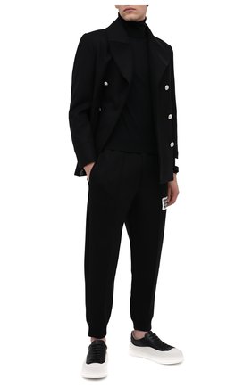 Мужской джоггеры EMPORIO ARMANI черного цвета по цене 18600 руб., арт. 6H1P95/1JDSZ | Фото 2 Мужской джоггеры EMPORIO ARMANI черного цвета, арт. 6H1P95/1JDSZ | Фото 2