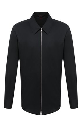 Мужская хлопковая рубашка ZEGNA COUTURE черного цвета по цене 73600 руб., арт. 802134/9NGBNT | Фото 1 Мужская хлопковая рубашка ZEGNA COUTURE черного цвета, арт. 802134/9NGBNT | Фото 1