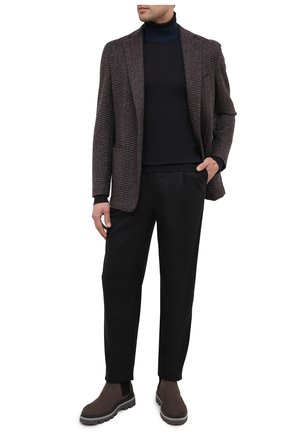 Мужской шерстяная водолазка ZEGNA COUTURE темно-синего цвета по цене 83150 руб., арт. CVM01/120 | Фото 2 Мужской шерстяная водолазка ZEGNA COUTURE темно-синего цвета, арт. CVM01/120 | Фото 2