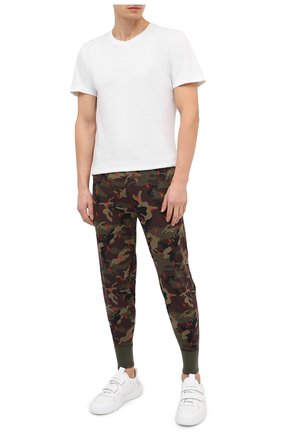Мужские хлопковые домашние джоггеры POLO RALPH LAUREN хаки цвета по цене 5985 руб., арт. 714735005 | Фото 2 Мужские хлопковые домашние джоггеры POLO RALPH LAUREN хаки цвета, арт. 714735005 | Фото 2