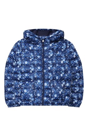 Детского куртка с капюшоном POLO RALPH LAUREN синего цвета по цене 14350 руб., арт. 312798650 | Фото 1 Детского куртка с капюшоном POLO RALPH LAUREN синего цвета, арт. 312798650 | Фото 1