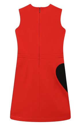 Детское платье MSGM KIDS красного цвета по цене 26950 руб., арт. 025134 | Фото 2 Детское платье MSGM KIDS красного цвета, арт. 025134 | Фото 2