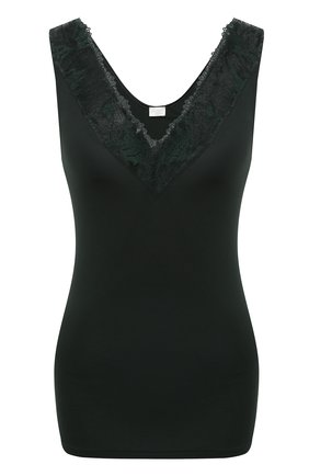 Женская майка ZIMMERLI темно-зеленого цвета по цене 13150 руб., арт. 762-3020 | Фото 1 Женская майка ZIMMERLI темно-зеленого цвета, арт. 762-3020 | Фото 1