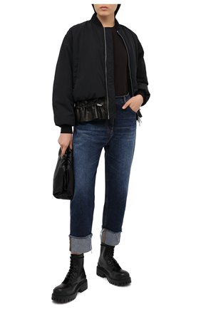 Женские джинсы BALMAIN синего цвета по цене 73750 руб., арт. UF05701/D073 | Фото 2 Женские джинсы BALMAIN синего цвета, арт. UF05701/D073 | Фото 2