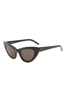 Женские солнцезащитные очки SAINT LAURENT черного цвета по цене 61550 руб., арт. SL 213 LILY | Фото 1 Женские солнцезащитные очки SAINT LAURENT черного цвета, арт. SL 213 LILY | Фото 1