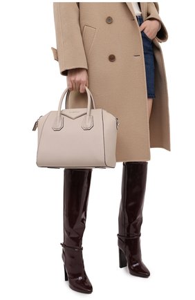Женская сумка antigona small GIVENCHY бежевого цвета по цене 147500 руб., арт. BB05117012 | Фото 2 Женская сумка antigona small GIVENCHY бежевого цвета, арт. BB05117012 | Фото 2