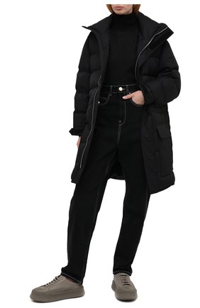Женский пуховик ZADIG&VOLTAIRE черного цвета по цене 59950 руб., арт. WJCK2902F | Фото 2 Женский пуховик ZADIG&VOLTAIRE черного цвета, арт. WJCK2902F | Фото 2