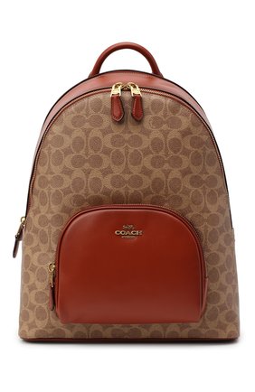Женский рюкзак carrie COACH коричневого цвета по цене 41400 руб., арт. 1028 | Фото 1 Женский рюкзак carrie COACH коричневого цвета, арт. 1028 | Фото 1