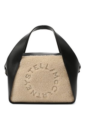 Женская сумка logo STELLA MCCARTNEY черного цвета по цене 66050 руб., арт. 700139/W8731 | Фото 1 Женская сумка logo STELLA MCCARTNEY черного цвета, арт. 700139/W8731 | Фото 1