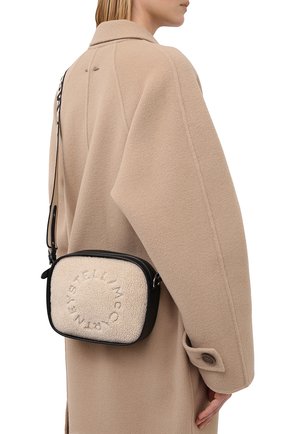 Женская сумка camera mini STELLA MCCARTNEY черного цвета по цене 54550 руб., арт. 700148/W8731 | Фото 2 Женская сумка camera mini STELLA MCCARTNEY черного цвета, арт. 700148/W8731 | Фото 2