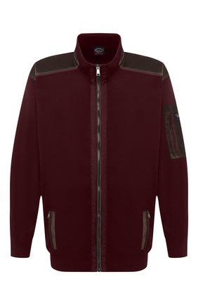 Мужской кардиган PAUL&SHARK бордового цвета по цене 51250 руб., арт. I20P1269/HV0/3XL-6XL | Фото 1 Мужской кардиган PAUL&SHARK бордового цвета, арт. I20P1269/HV0/3XL-6XL | Фото 1