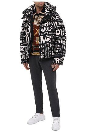 Мужское хлопковое поло DOLCE & GABBANA коричневого цвета по цене 57500 руб., арт. G8LB0T/HI7EZ | Фото 2 Мужское хлопковое поло DOLCE & GABBANA коричневого цвета, арт. G8LB0T/HI7EZ | Фото 2