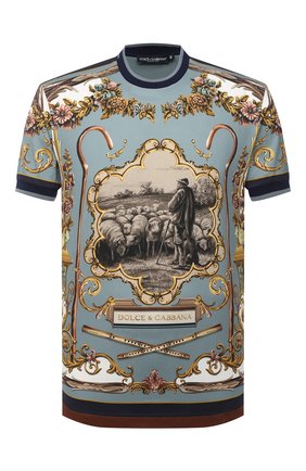 Мужская хлопковая футболка DOLCE & GABBANA разноцветного цвета по цене 49950 руб., арт. G8KC0T/HI7EY | Фото 1 Мужская хлопковая футболка DOLCE & GABBANA разноцветного цвета, арт. G8KC0T/HI7EY | Фото 1