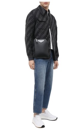 Мужская кожаная сумка antigona GIVENCHY черного цвета по цене 72400 руб., арт. BKU00YK115 | Фото 2 Мужская кожаная сумка antigona GIVENCHY черного цвета, арт. BKU00YK115 | Фото 2