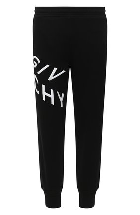 Мужской хлопковые джоггеры GIVENCHY черного цвета по цене 84450 руб., арт. BM50N930AF | Фото 1 Мужской хлопковые джоггеры GIVENCHY черного цвета, арт. BM50N930AF | Фото 1