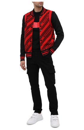 Мужской шерстяной джемпер GIVENCHY черного цвета по цене 88500 руб., арт. BM90EG4Y5D | Фото 2 Мужской шерстяной джемпер GIVENCHY черного цвета, арт. BM90EG4Y5D | Фото 2