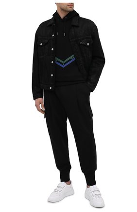 Мужской хлопковое худи GIVENCHY разноцветного цвета по цене 78450 руб., арт. BMJ08130AF | Фото 2 Мужской хлопковое худи GIVENCHY разноцветного цвета, арт. BMJ08130AF | Фото 2