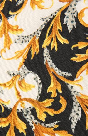 Мужской шелковый галстук VERSACE разноцветного цвета по цене 16900 руб., арт. ICR7001/A236228 | Фото 3 Мужской шелковый галстук VERSACE разноцветного цвета, арт. ICR7001/A236228 | Фото 3