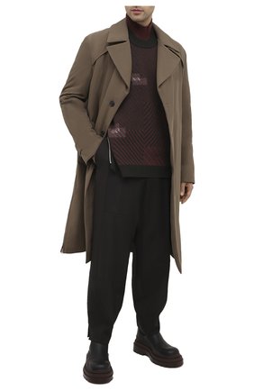Мужские шерстяные брюки ZEGNA COUTURE черного цвета по цене 120500 руб., арт. 887106/640SNQ | Фото 2 Мужские шерстяные брюки ZEGNA COUTURE черного цвета, арт. 887106/640SNQ | Фото 2 (Материал внешний: Шерсть; Материал подклада: Вискоза; Длина (брюки, джинсы): Стандартные; Случай: Повседневный; Стили: Кэжуэл)