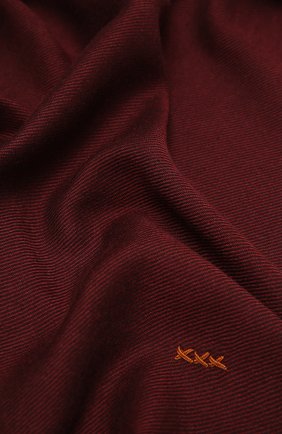 Мужской шарф из шерсти и кашемира ZEGNA COUTURE коричневого цвета по цене 73500 руб., арт. Z8L61/28G | Фото 2 Мужской шарф из шерсти и кашемира ZEGNA COUTURE коричневого цвета, арт. Z8L61/28G | Фото 2