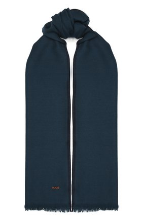 Мужской шарф из шерсти и кашемира ZEGNA COUTURE синего цвета по цене 67750 руб., арт. Z8L61/28G | Фото 1 Мужской шарф из шерсти и кашемира ZEGNA COUTURE синего цвета, арт. Z8L61/28G | Фото 1 (Материал: Кашемир, Шерсть)