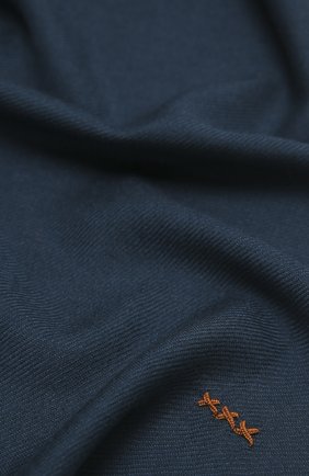 Мужской шарф из шерсти и кашемира ZEGNA COUTURE синего цвета по цене 67750 руб., арт. Z8L61/28G | Фото 2 Мужской шарф из шерсти и кашемира ZEGNA COUTURE синего цвета, арт. Z8L61/28G | Фото 2 (Материал: Кашемир, Шерсть)