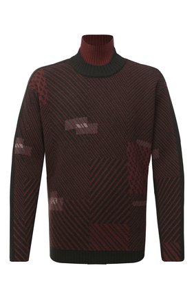Мужской шерстяной свитер ZEGNA COUTURE хаки цвета по цене 121000 руб., арт. CVNG2/625 | Фото 1 Мужской шерстяной свитер ZEGNA COUTURE хаки цвета, арт. CVNG2/625 | Фото 1