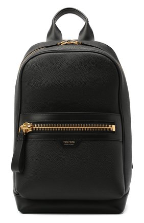 Мужской кожаный рюкзак TOM FORD черного цвета по цене 254500 руб., арт. H0438T-LCL037 | Фото 1 Мужской кожаный рюкзак TOM FORD черного цвета, арт. H0438T-LCL037 | Фото 1